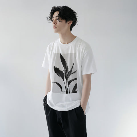 urday【Aspidistra】フォトTシャツ(7100162)ホワイト/urday(マミアン)