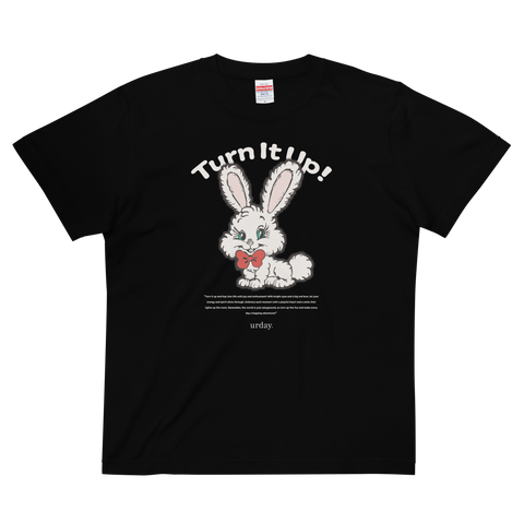 urday【Turn It Up!】Tシャツ(4413001)ブラック/urday(マミアン)