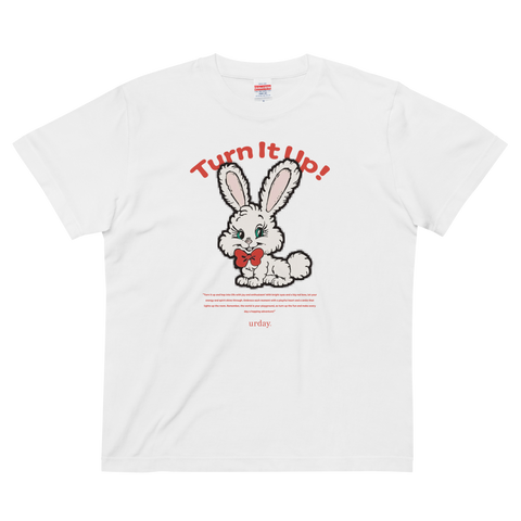 urday【Turn It Up!】Tシャツ(4225615)ホワイト/urday(マミアン)