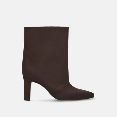 50%OFF:ワイドシャフト ショートブーツ(m81009)ブラウンS/mamian(マミアン)