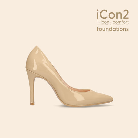 30%OFF:iCon2 Foundations 2024:ポインテッドトゥ パンプス(F970)メルティバニラ/mamian(マミアン)