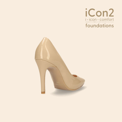 30%OFF:iCon2 Foundations 2024:ポインテッドトゥ パンプス(F970)メルティバニラ/mamian(マミアン)
