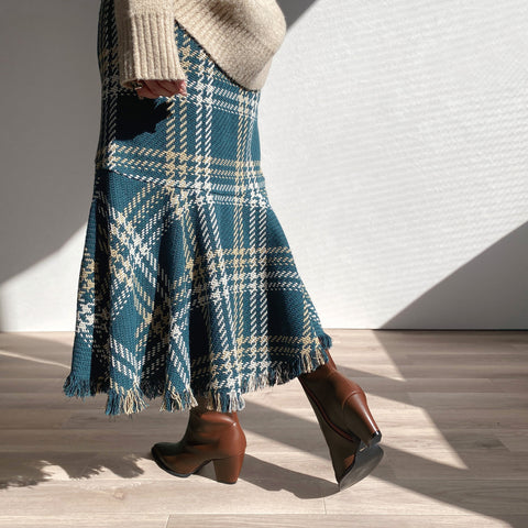 50%OFF:ウエスタンライク ショートブーツ(m72012 )ブラウン/mamian(マミアン)