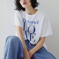 urday【BWLS】Tシャツ（4318439）ホワイト✕ブルー/urday（マミアン）