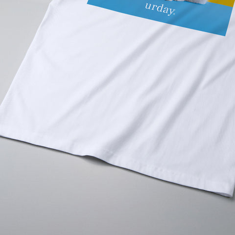 予約：urday【Animal／White Dog／YB】フォトTシャツ（4406976）ホワイト/urday（マミアン）