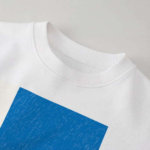 予約：urday【cat】アートワークスウェットシャツ（u-a-sw-0001-05）ホワイト