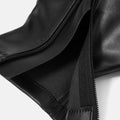 70%OFF：ラウンドトゥ スニーカースタイル ストレッチブーツ（3811）ブラック/mamian（マミアン）